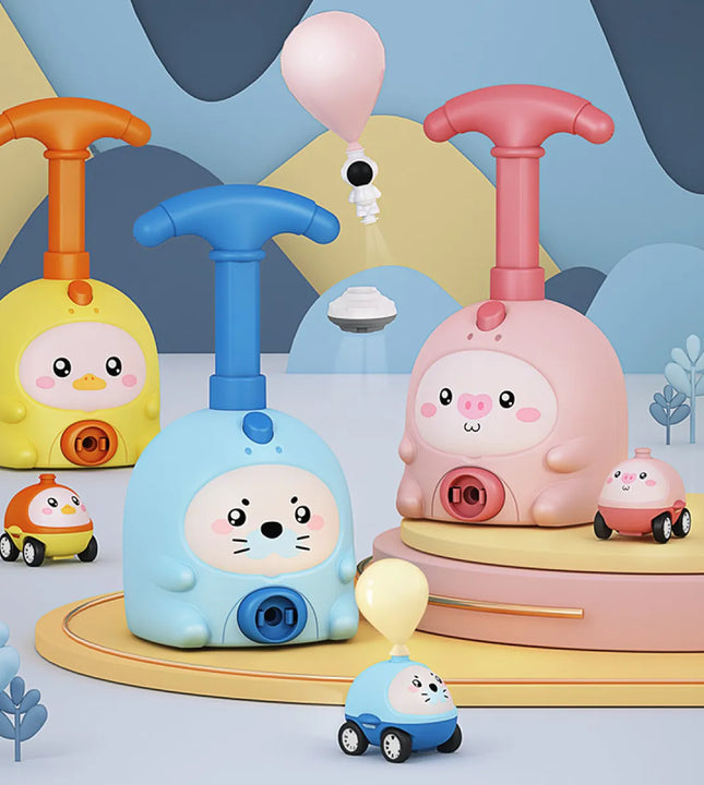 Air-Powered Balloon Car Toy